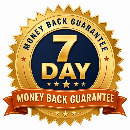 7 Day Money Back Guarantee